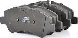 BSG BSG 30-200-035 - Гальмівні колодки, дискові гальма autocars.com.ua