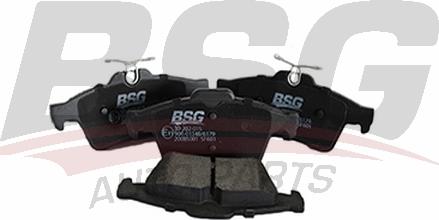 BSG BSG 30-202-015 - Гальмівні колодки, дискові гальма autocars.com.ua