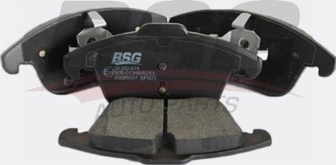 BSG BSG 30-202-019 - Тормозные колодки, дисковые, комплект autodnr.net