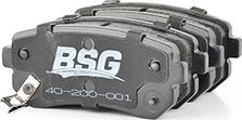 BSG BSG 40-200-001 - Тормозные колодки, дисковые, комплект autodnr.net