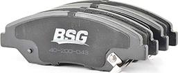 BSG BSG 40-200-043 - Тормозные колодки, дисковые, комплект avtokuzovplus.com.ua