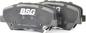 BSG BSG 40-200-055 - Тормозные колодки, дисковые, комплект autodnr.net