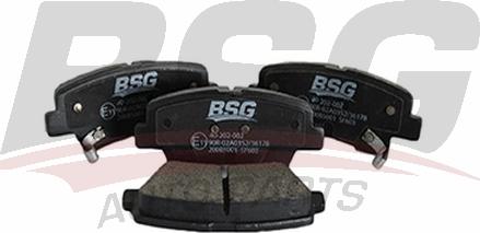 BSG BSG 40-202-002 - Гальмівні колодки, дискові гальма autocars.com.ua