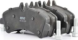 BSG BSG 60-200-009 - Тормозные колодки, дисковые, комплект autodnr.net