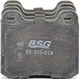BSG BSG 60-200-019 - Гальмівні колодки, дискові гальма autocars.com.ua