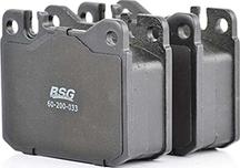 BSG BSG 60-200-033 - Гальмівні колодки, дискові гальма autocars.com.ua