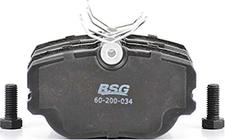 BSG BSG 60-200-034 - Тормозные колодки, дисковые, комплект autodnr.net