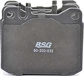 BSG BSG 60-200-035 - Тормозные колодки, дисковые, комплект autodnr.net