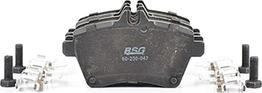BSG BSG 60-200-047 - Тормозные колодки, дисковые, комплект avtokuzovplus.com.ua