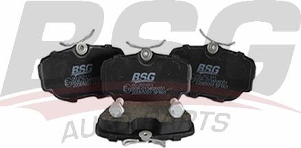 BSG BSG 60-202-015 - Гальмівні колодки, дискові гальма autocars.com.ua