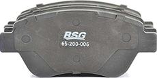 BSG BSG 65-200-006 - Тормозные колодки, дисковые, комплект autodnr.net
