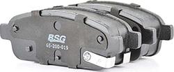BSG BSG 65-200-019 - Гальмівні колодки, дискові гальма autocars.com.ua