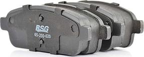 BSG BSG 65-200-020 - Тормозные колодки, дисковые, комплект autodnr.net