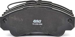 BSG BSG 70-200-006 - Тормозные колодки, дисковые, комплект autodnr.net