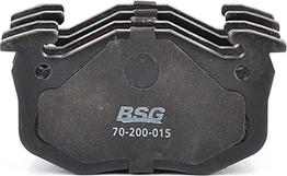 BSG BSG 70-200-015 - Тормозные колодки, дисковые, комплект avtokuzovplus.com.ua