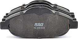 BSG BSG 70-200-019 - Тормозные колодки, дисковые, комплект autodnr.net