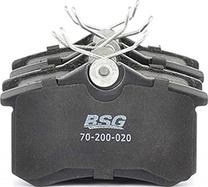 BSG BSG 70-200-020 - Тормозные колодки, дисковые, комплект autodnr.net