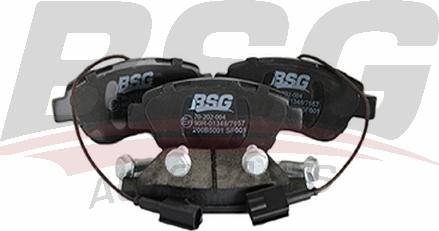 BSG BSG 70-202-004 - Гальмівні колодки, дискові гальма autocars.com.ua