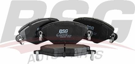 BSG BSG 70-202-008 - Гальмівні колодки, дискові гальма autocars.com.ua