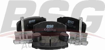BSG BSG 70-202-011 - Тормозные колодки, дисковые, комплект autodnr.net