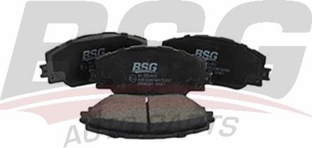 BSG BSG 85-202-003 - Гальмівні колодки, дискові гальма autocars.com.ua
