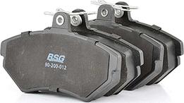 BSG BSG 90-200-012 - Гальмівні колодки, дискові гальма autocars.com.ua