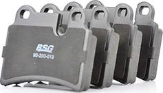 BSG BSG 90-200-013 - Гальмівні колодки, дискові гальма autocars.com.ua