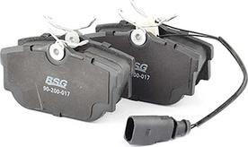 BSG bsg90-200-017 - Тормозные колодки, дисковые, комплект autodnr.net