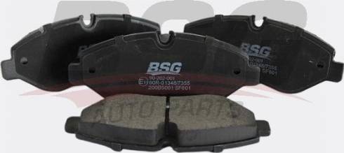 BSG BSG 90-202-001 - Гальмівні колодки, дискові гальма autocars.com.ua