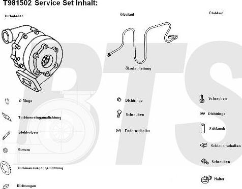 BTS Turbo T981502 - Турбина, компрессор autodnr.net