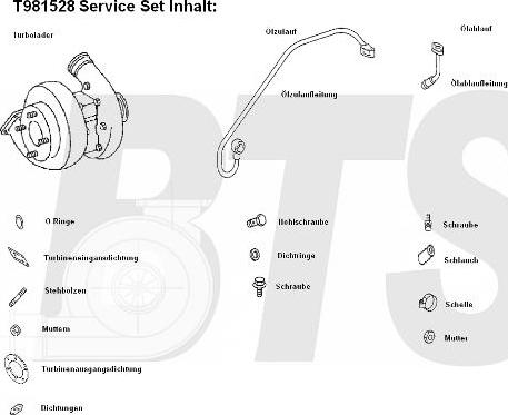 BTS Turbo T981528 - Турбина, компрессор autodnr.net