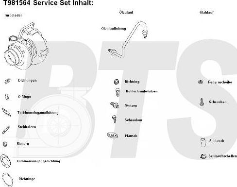 BTS Turbo T981564 - Турбина, компрессор autodnr.net