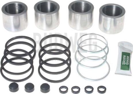 Budweg Caliper 209011 - Ремкомплект, гальмівний супорт autocars.com.ua