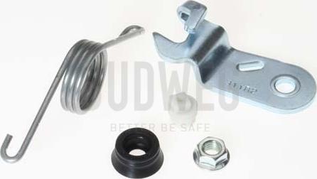 Budweg Caliper 2099372 - Ремкомплект, вал стояночный тормозной (тормозной суппорт) avtokuzovplus.com.ua