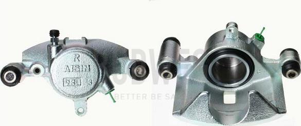 Budweg Caliper 341451 - Тормозной суппорт avtokuzovplus.com.ua