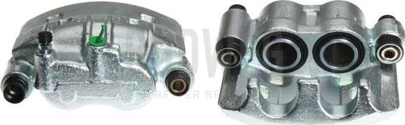 Budweg Caliper 341839 - Тормозной суппорт avtokuzovplus.com.ua