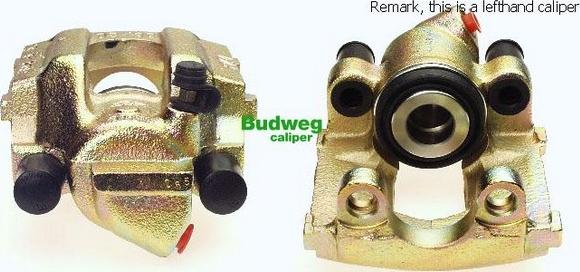 Budweg Caliper 341893 - Гальмівний супорт autocars.com.ua