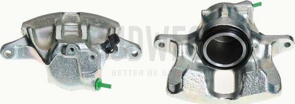 Budweg Caliper 342249 - Тормозной суппорт avtokuzovplus.com.ua