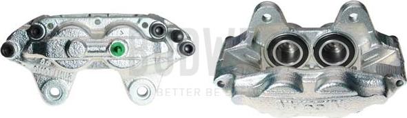 Budweg Caliper 342339 - Гальмівний супорт autocars.com.ua