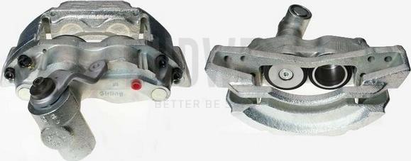 Budweg Caliper 342434 - Тормозной суппорт avtokuzovplus.com.ua