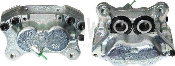 Budweg Caliper 342717 - Тормозной суппорт avtokuzovplus.com.ua