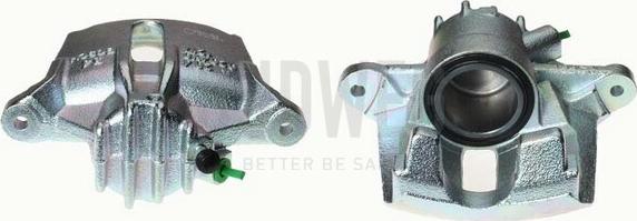 Budweg Caliper 343195 - Тормозной суппорт avtokuzovplus.com.ua