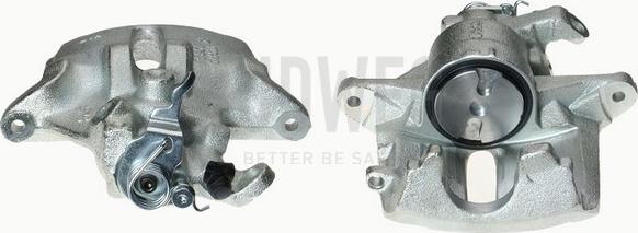 Budweg Caliper 343323 - Тормозной суппорт avtokuzovplus.com.ua