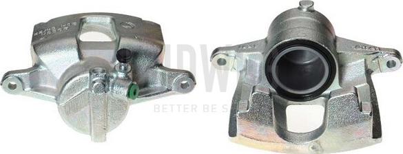 Budweg Caliper 343343 - Тормозной суппорт avtokuzovplus.com.ua