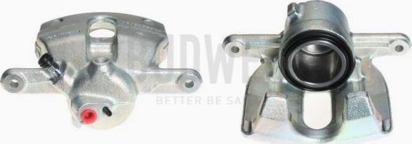 Budweg Caliper 343432 - Тормозной суппорт avtokuzovplus.com.ua