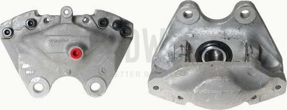 Budweg Caliper 343445 - Гальмівний супорт autocars.com.ua