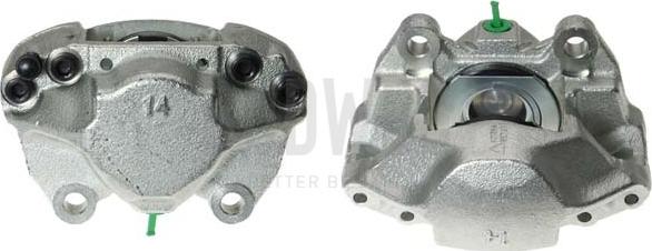 Budweg Caliper 34356 - Гальмівний супорт autocars.com.ua