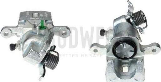 Budweg Caliper 343632 - Тормозной суппорт avtokuzovplus.com.ua