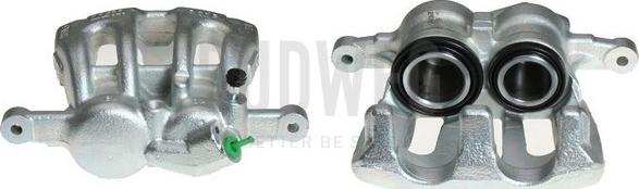 Budweg Caliper 343653 - Тормозной суппорт avtokuzovplus.com.ua