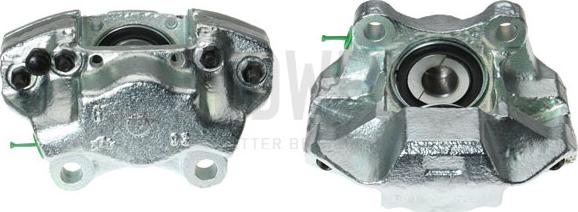 Budweg Caliper 34366 - Тормозной суппорт avtokuzovplus.com.ua